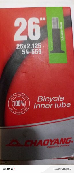 Chambre à air VTT 26" Chaoyang