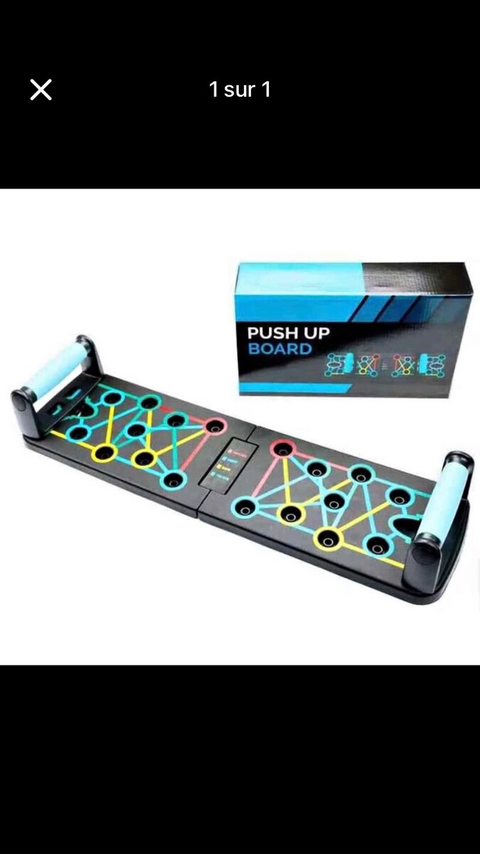 Planche de push-up électronique