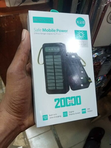 Power bank solaire original 20000mAH