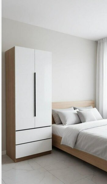 Armoire blanche moderne