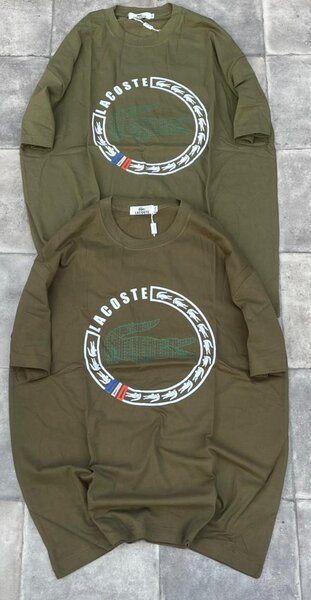 T-shirt vert logo emblématique