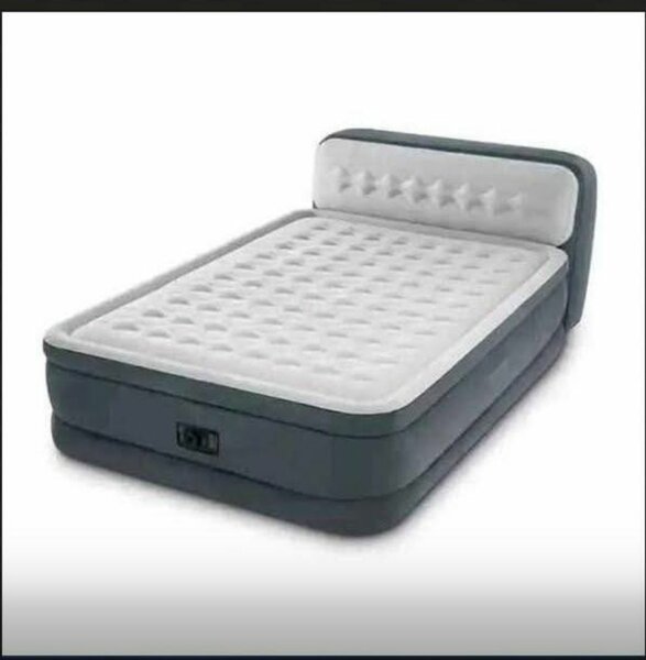 Lit gonflable avec tête de lit