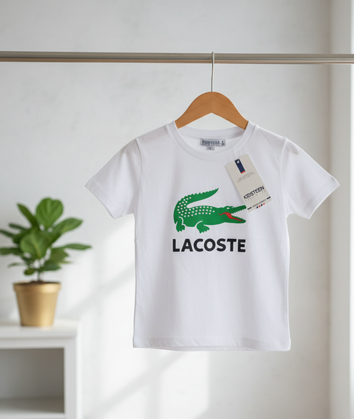 T-shirt Enfant Lacoste Blanc