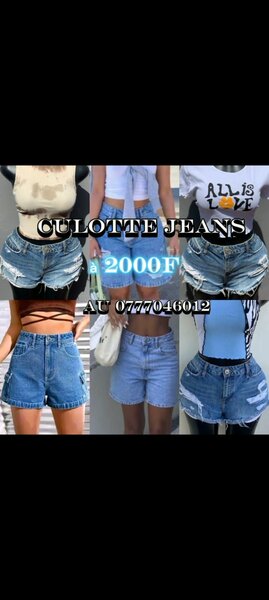 Culotte jeans