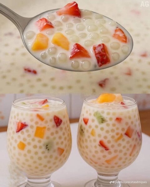 Tapioca au lait
