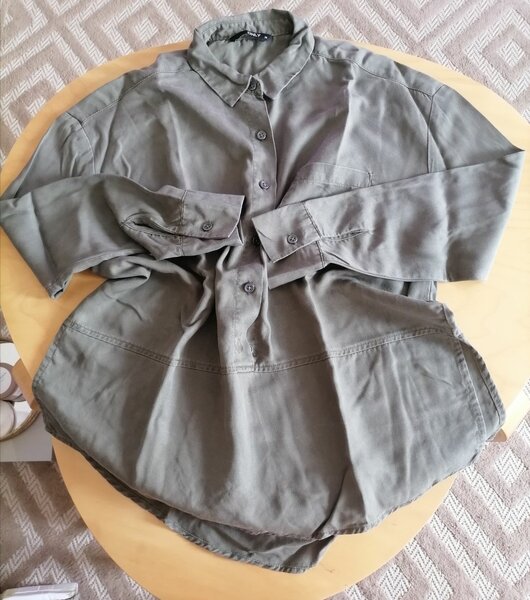 Chemisier vert militaire