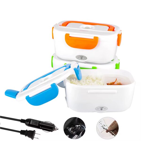 Boîte chauffante pour repas électrique portatif