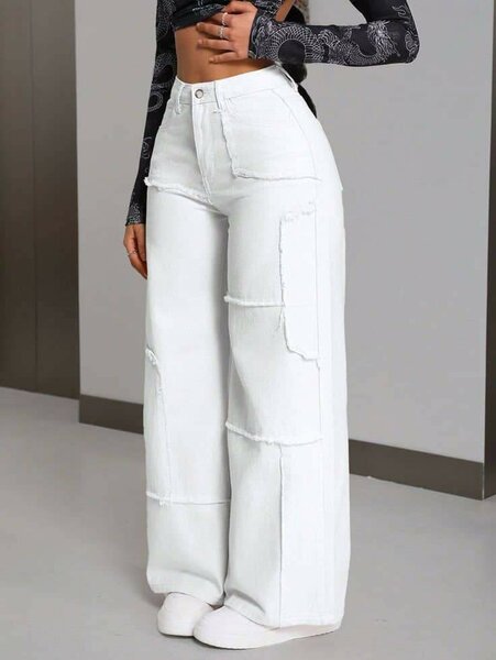 Pantalon cargo femme moderne