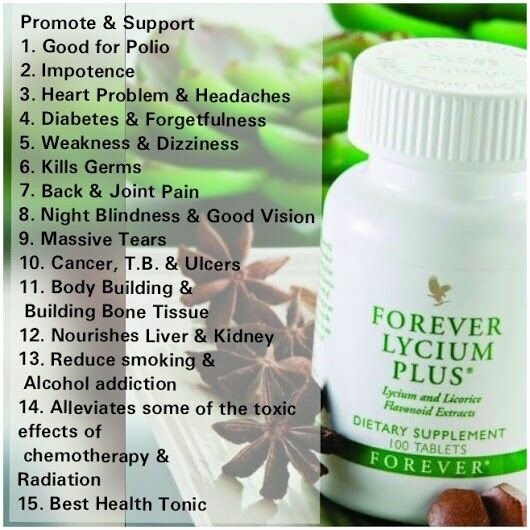 Forever Lycium Plus Benefits