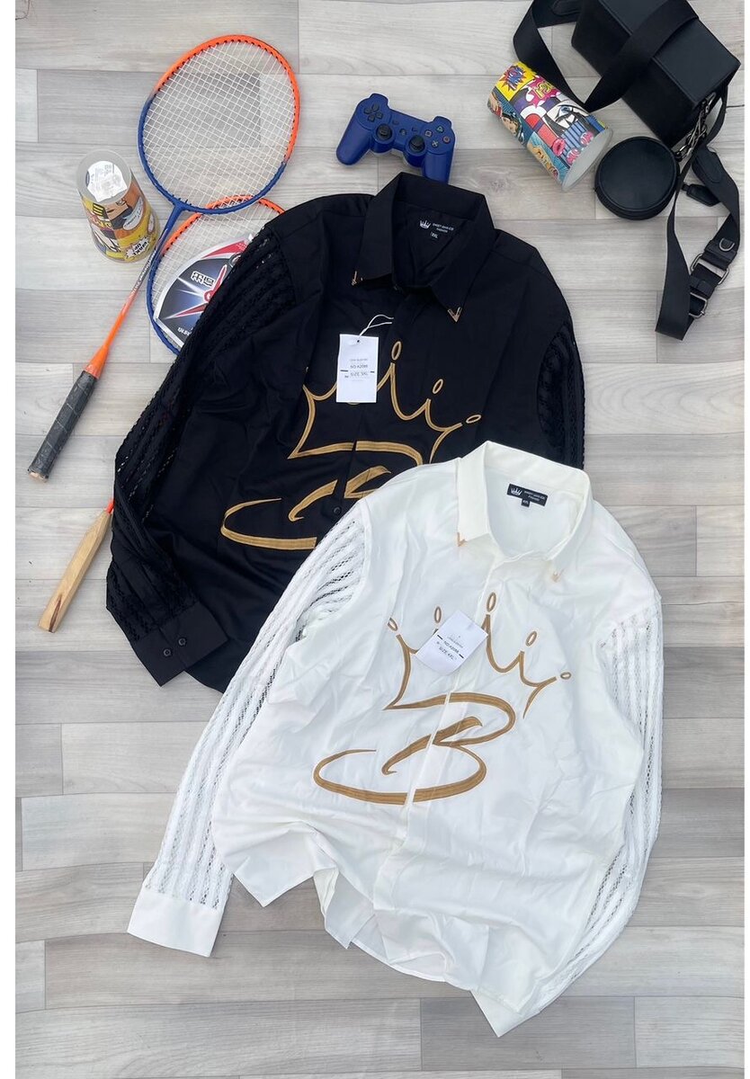 Chemise élégante avec couronne