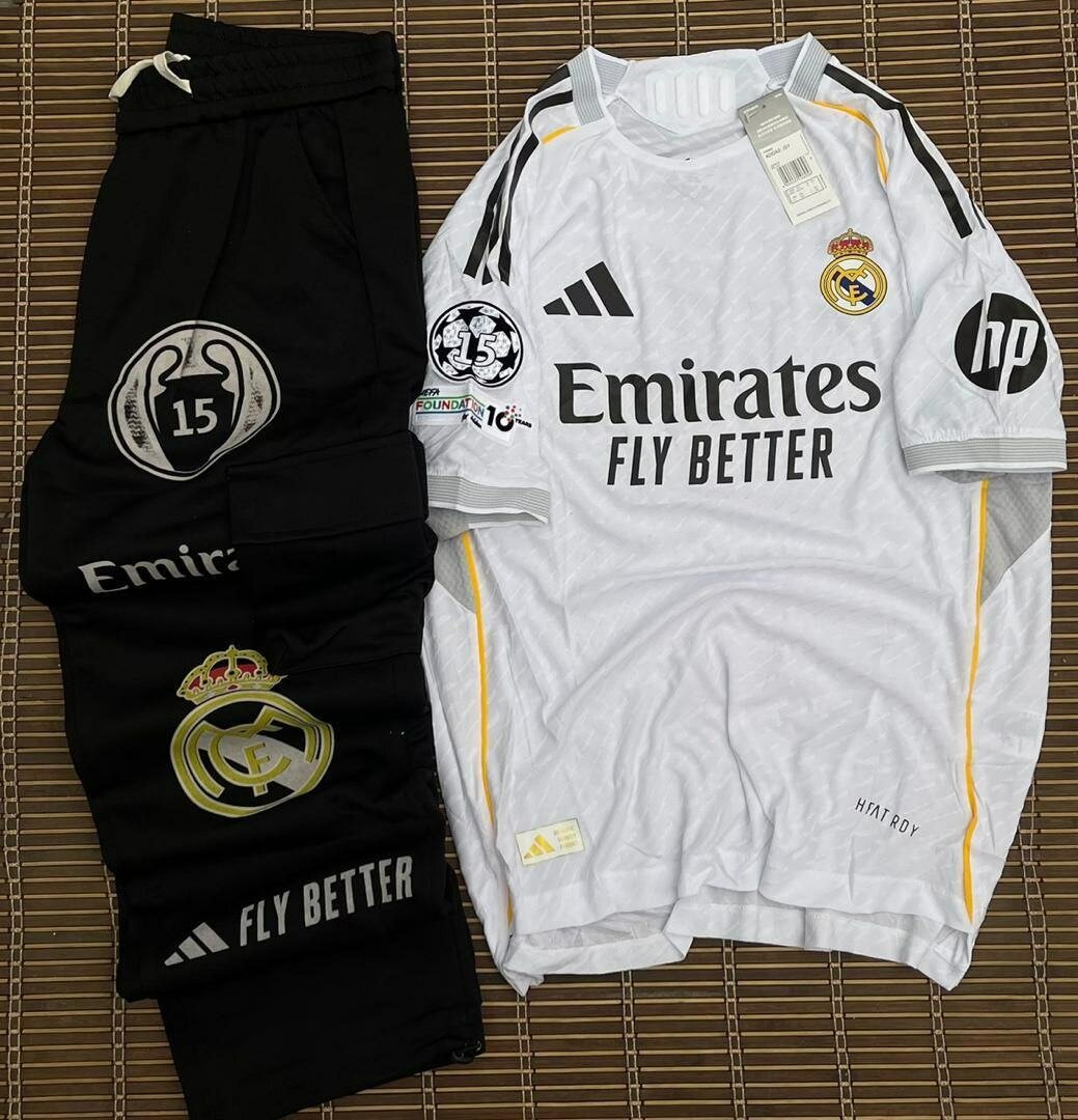 Ensemble maillot et pantalon Real Madrid