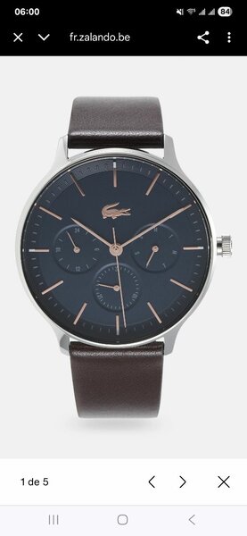 Montre Mixte Lacoste N°2011080