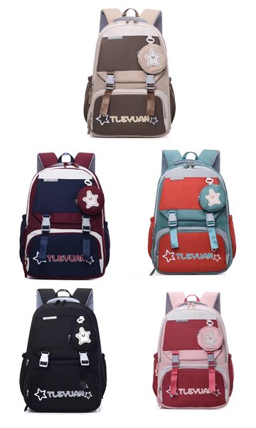 Sac à dos scolaire coloré