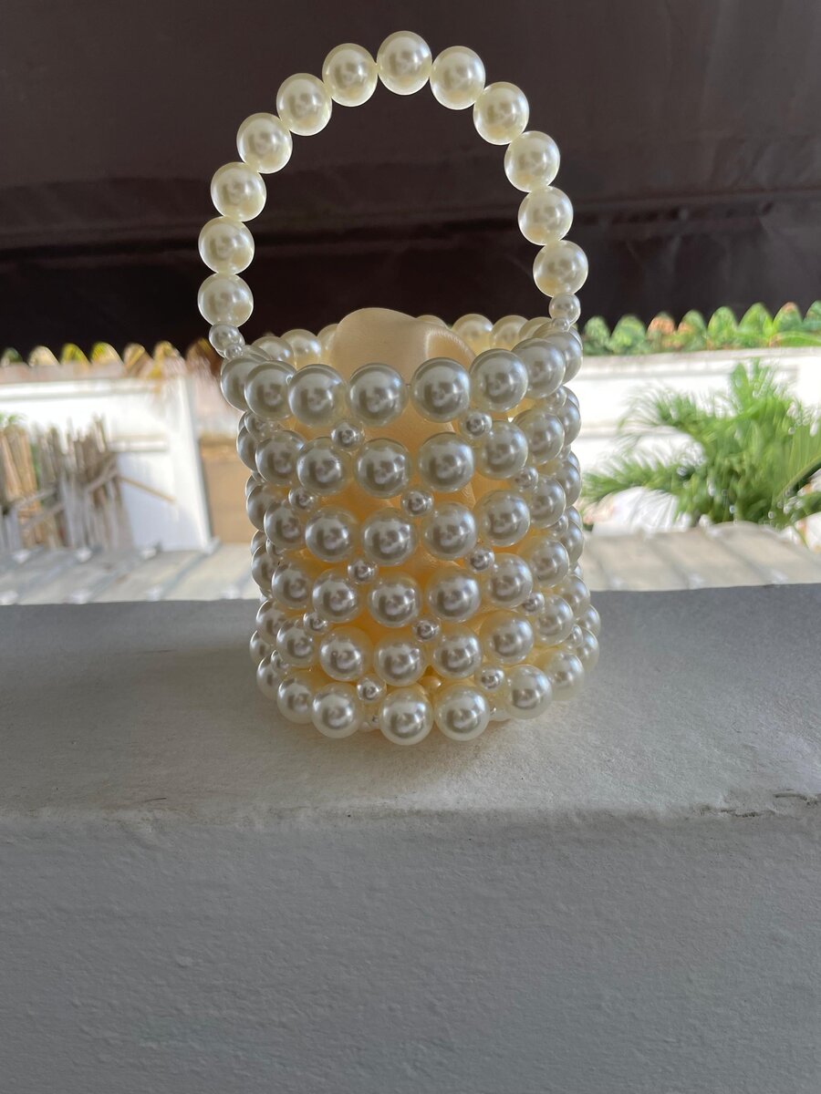 Sac en perles élégant