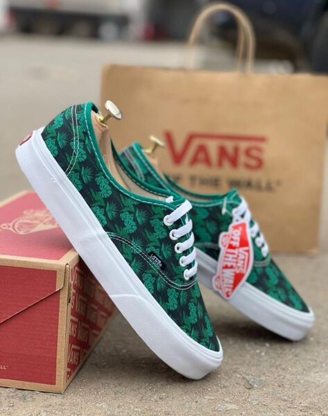 Vans Sneakers Femme Vertes