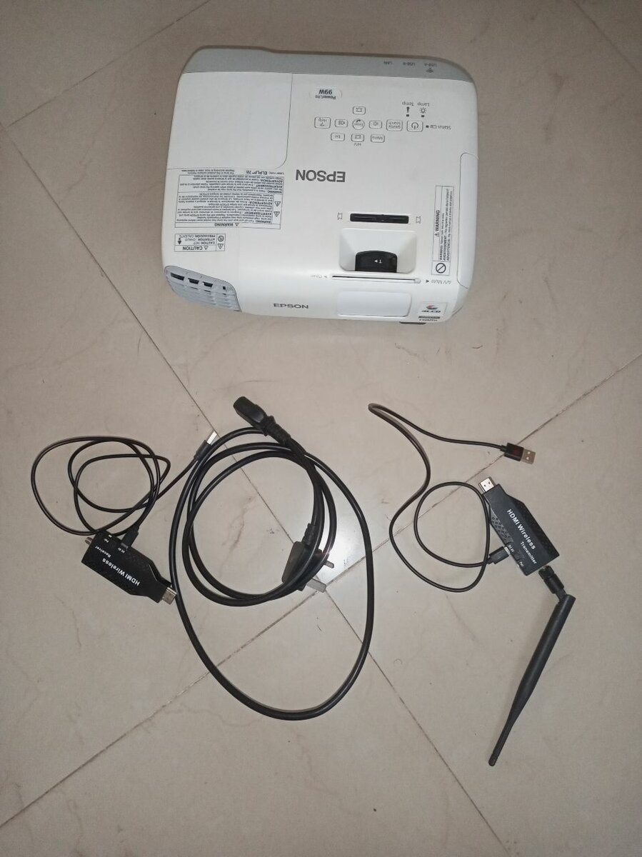 Rentals of projector, tripod screen & wireless HDMI