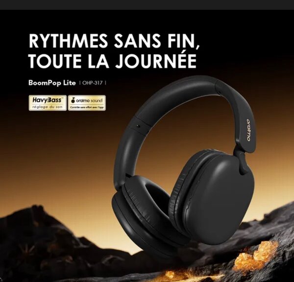 CasqueBluetooth Oraimo BoomPop