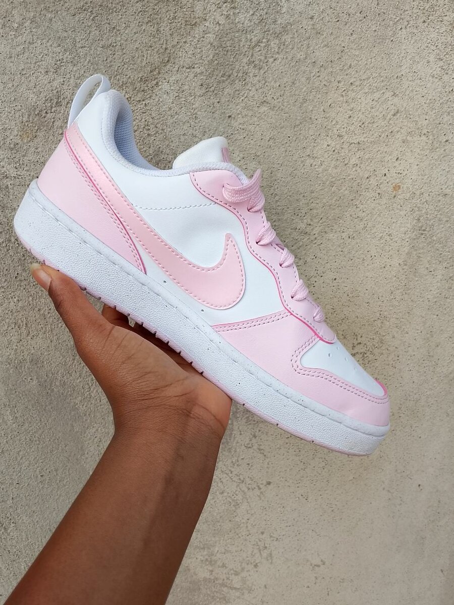 Nike Air Force 1 Blanche et Rose