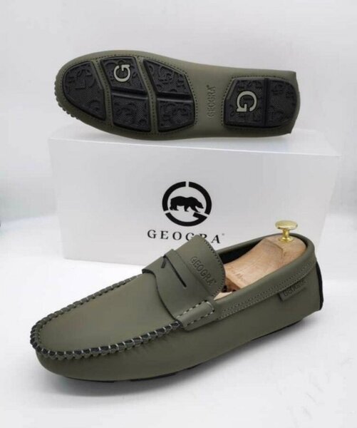 Mocassins élégants en cuir