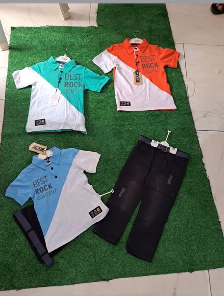 T-shirts colorés pour garçons