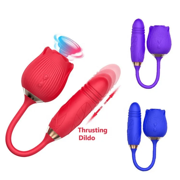 Vibrateur Poussoir Rose