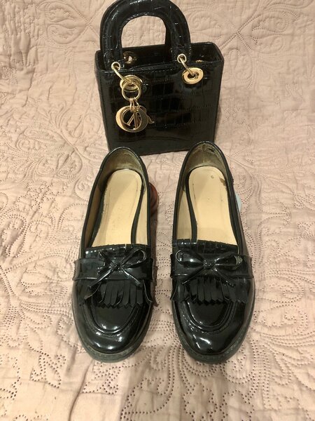 Black Dorothy Perkins Loafers Size 38