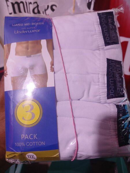 Boxer en coton lot de 3