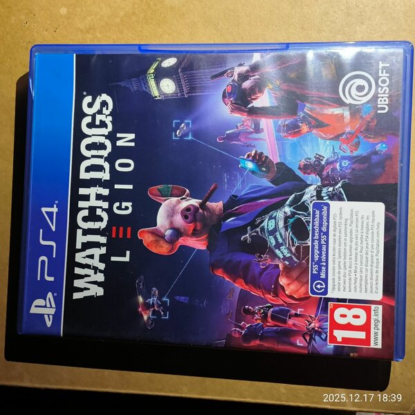 Watch Dogs Legion cd PS4