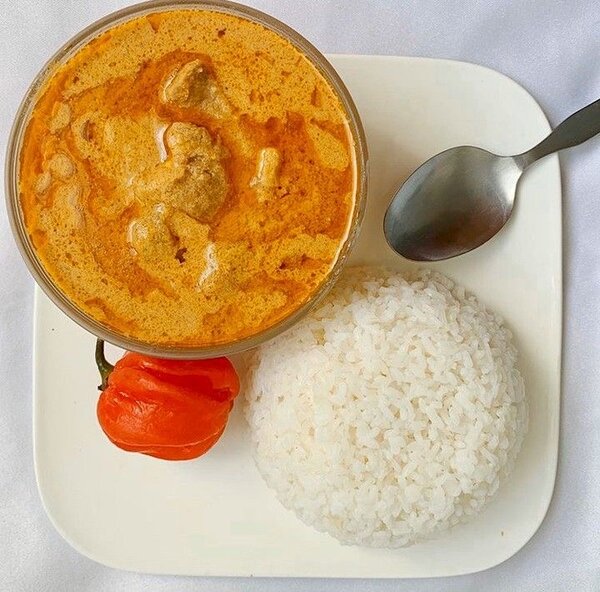 Riz , Sauce arachide