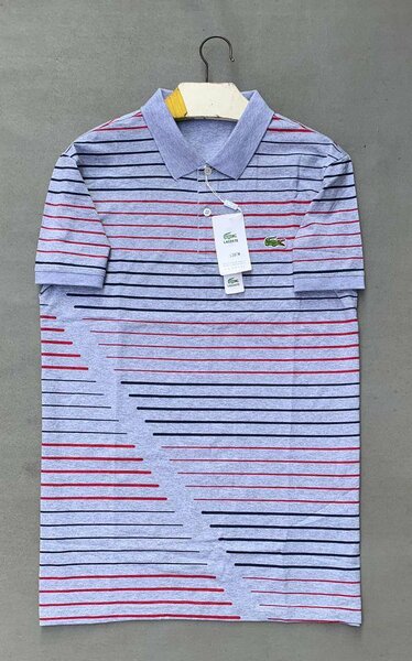 Polo rayé homme élégant