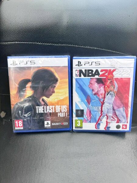 PS5 The Last of Us et NBA 2K22