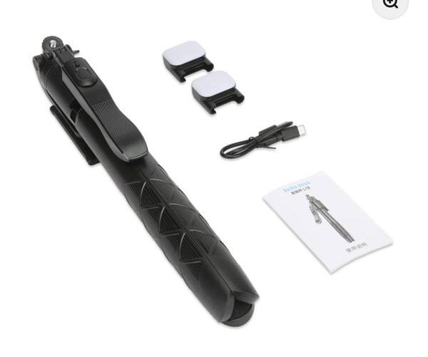 L16 Selfie Stick with Two LED Lights