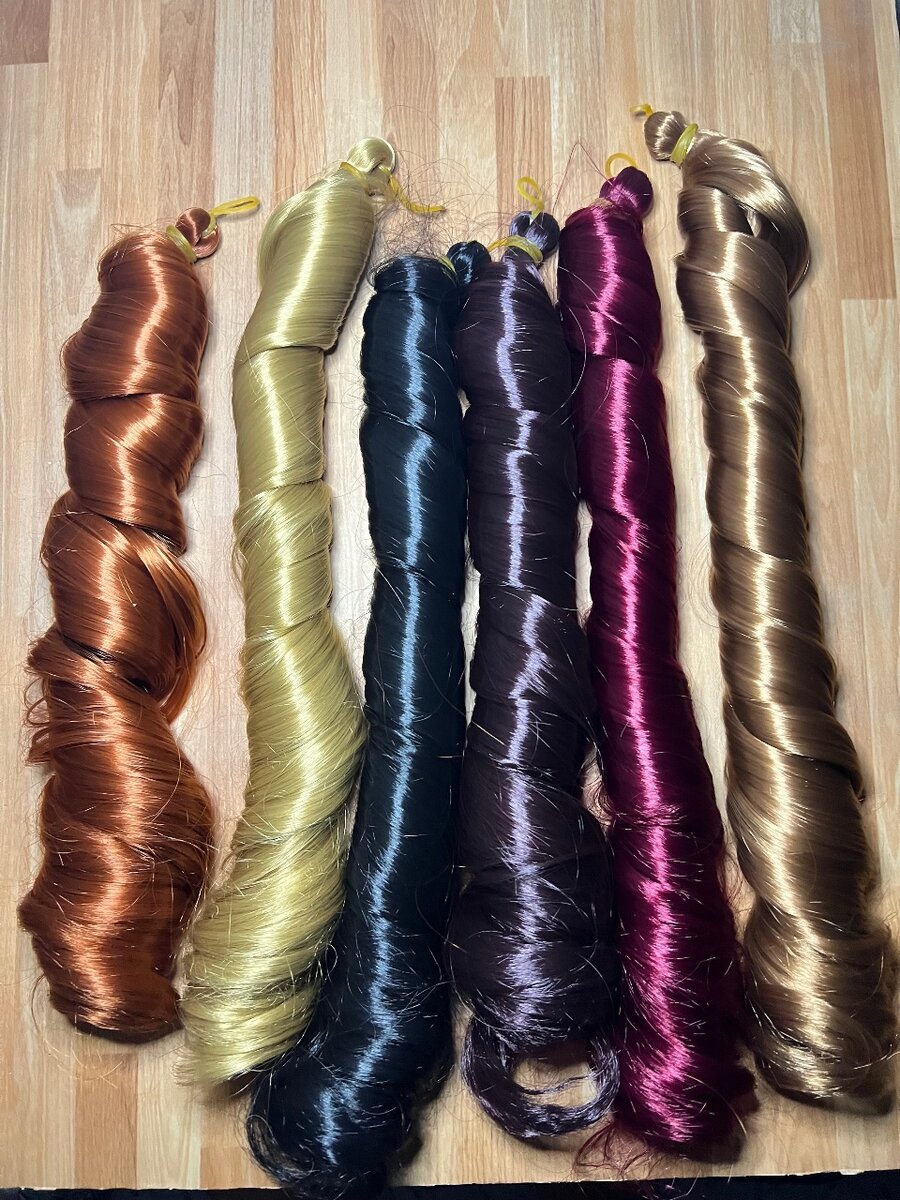 French curls /spiral curls