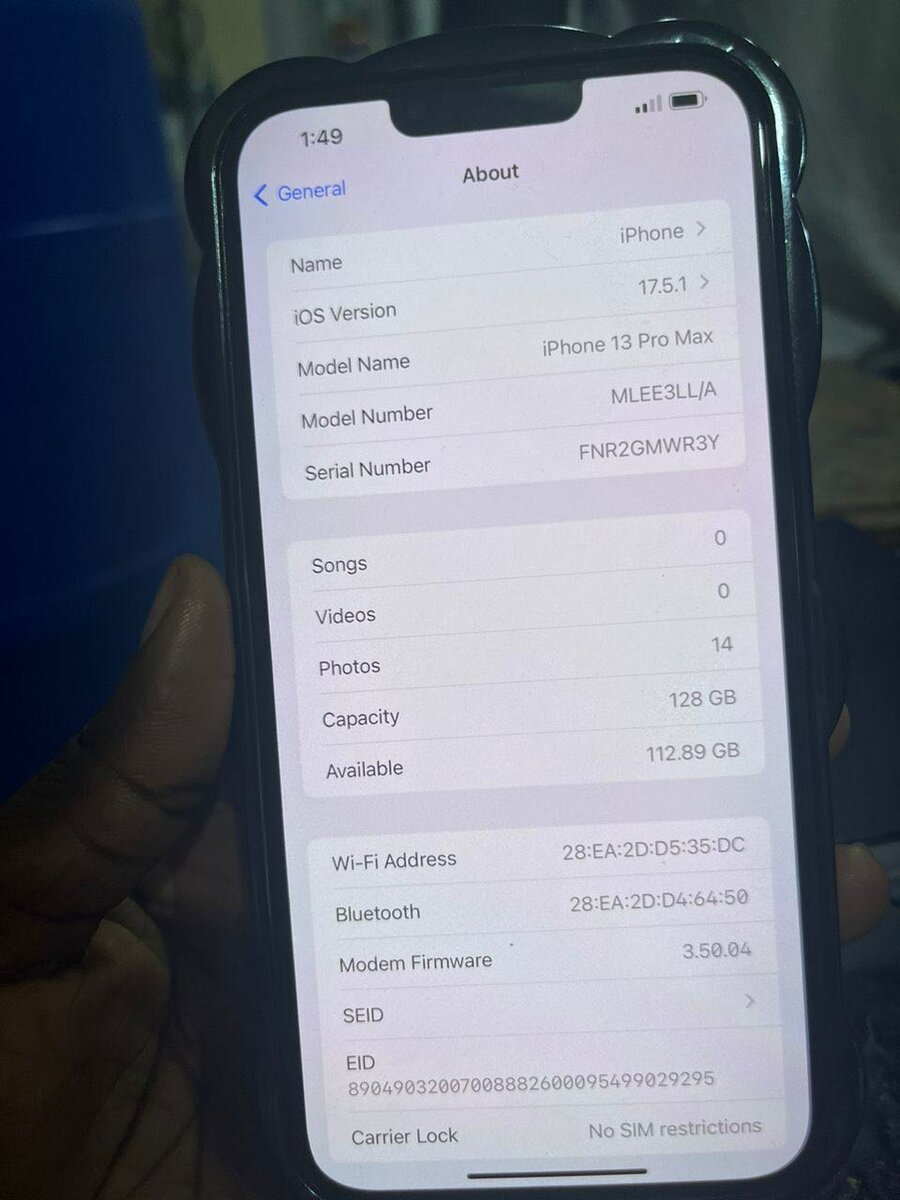 iPhone 13 Pro Max 128GB