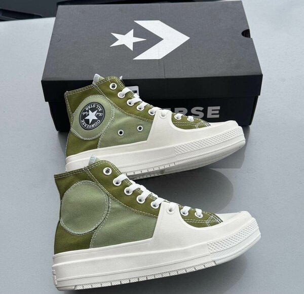 Converse Sneakers Hautes Vertes