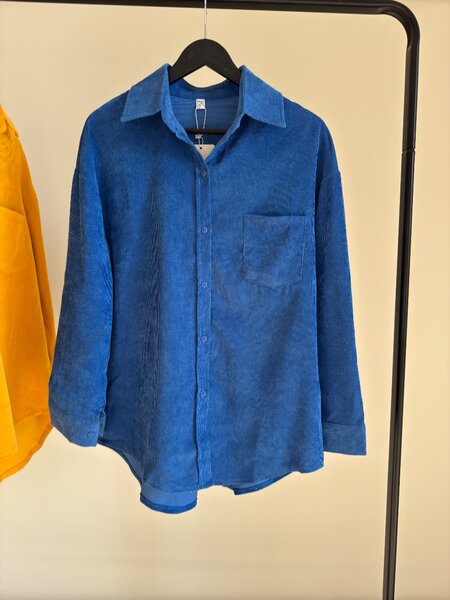 Рубашка однотонная хорошего качества размеры S , M, L