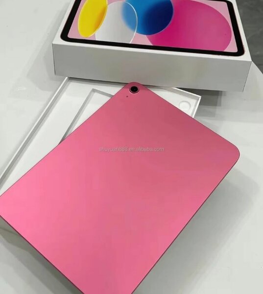 Tablet tactile rose élégant