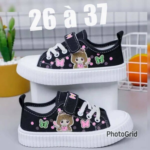 Baskets enfant motifs mignons