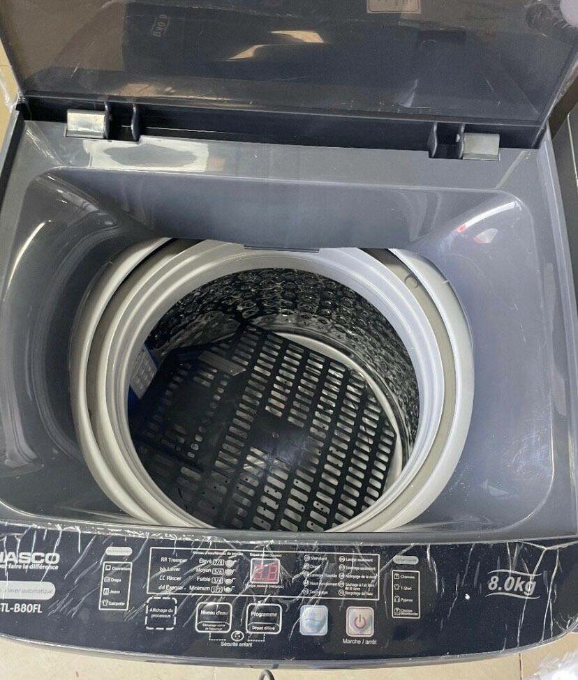 Lave-linge top Damasco 8kg - DM-TL-850FL