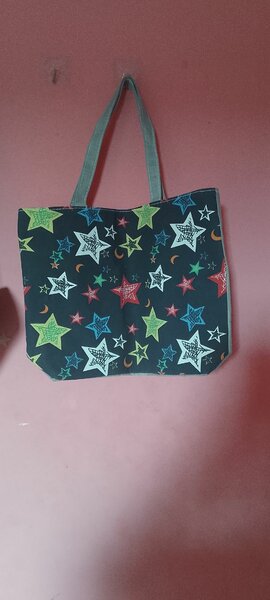 Sac cabas étoilé coloré