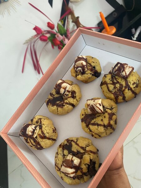 Biscuits gourmands au chocolat