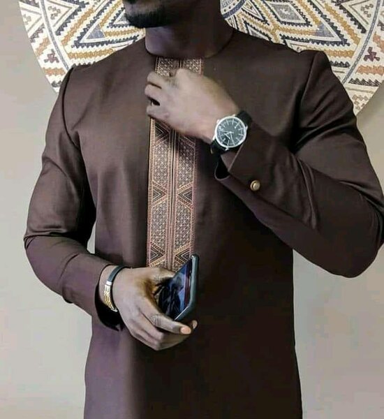 Boubou africain élégant