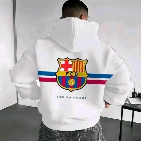 Sweat à capuche FC Barcelone