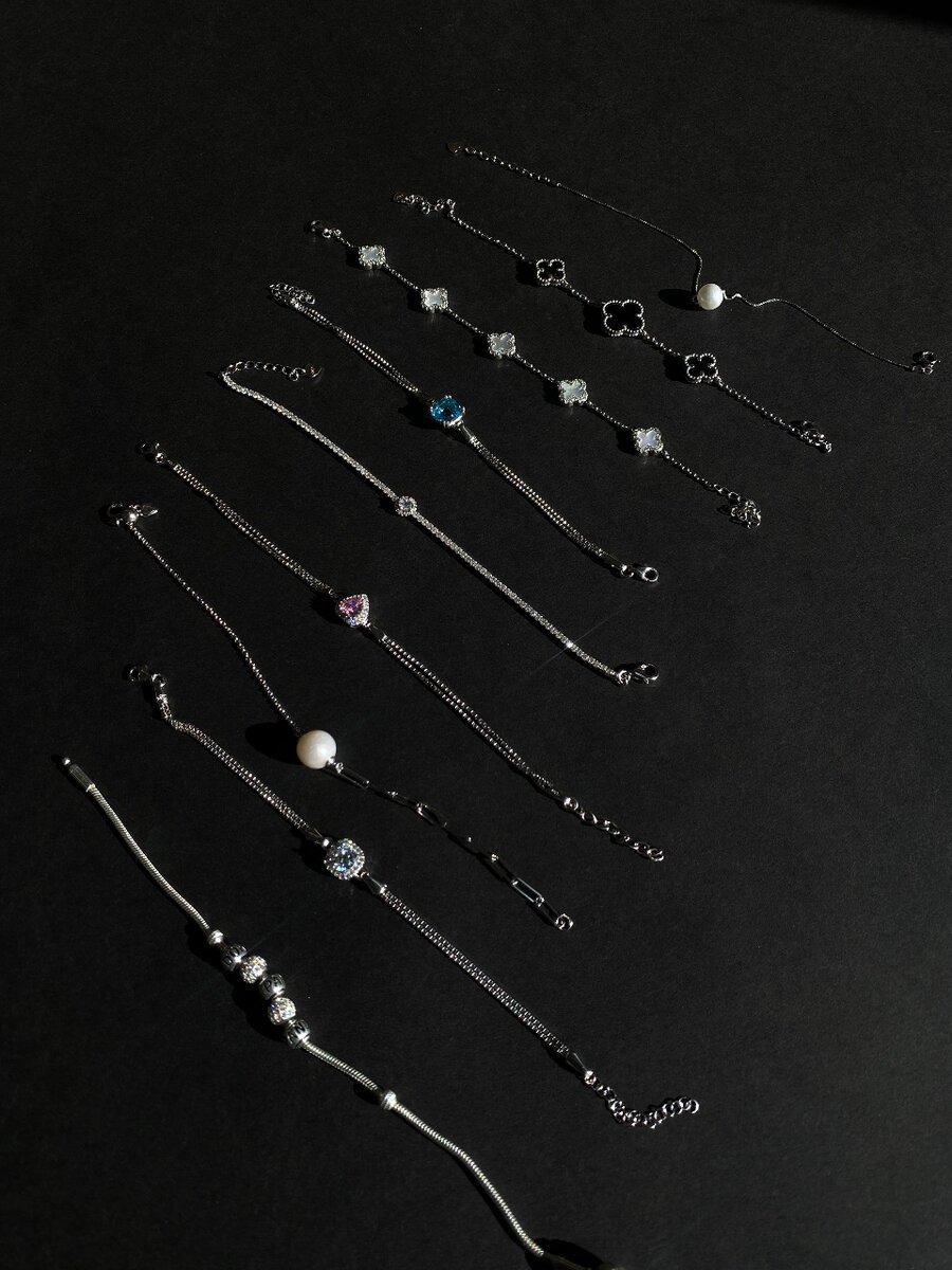 Серебреные браслет 925 пробы