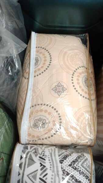 Couette douce rayée