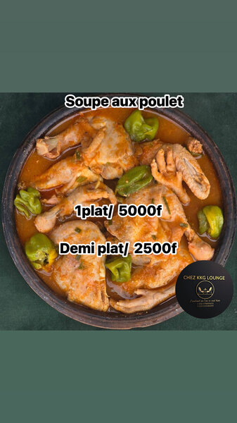 Délicieuse soupe au poulet