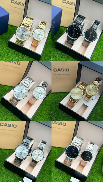 Montres Couples Élégantes Casio