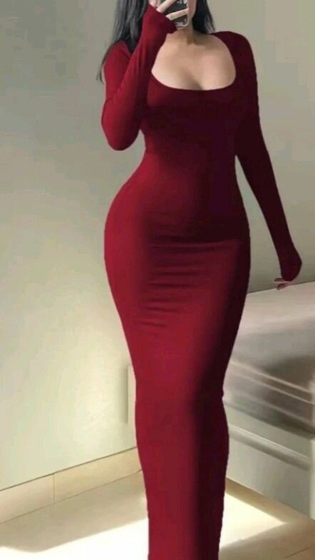 Robe longue moulante élégante