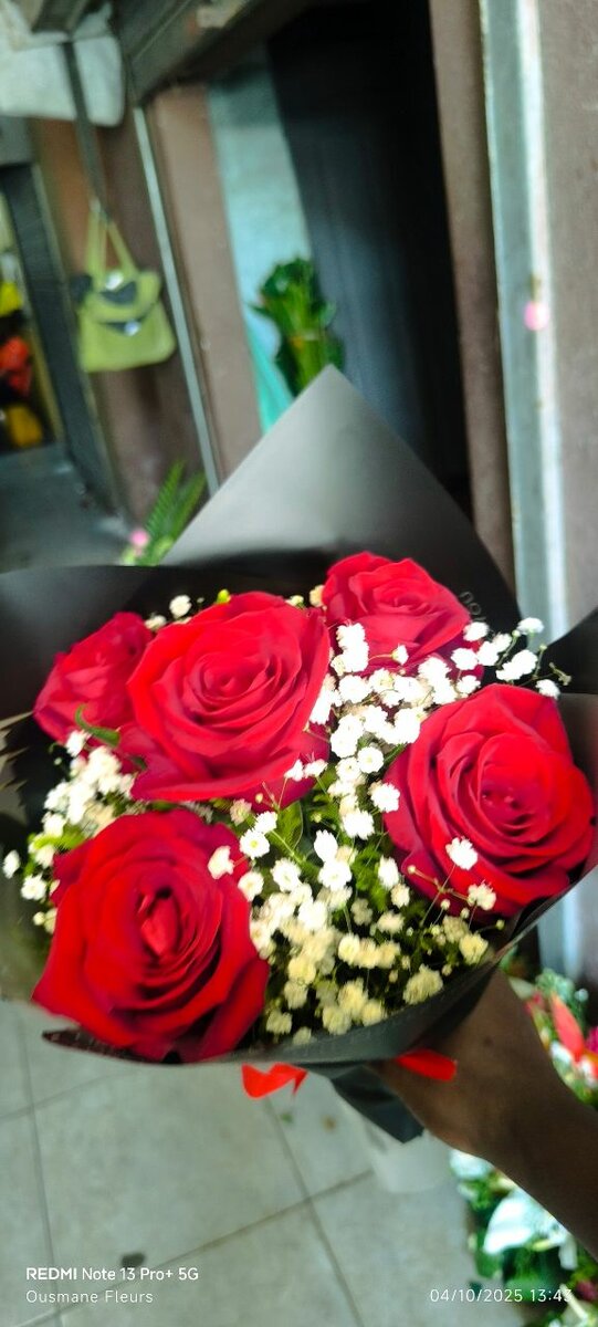 Bouquet de roses élégantes