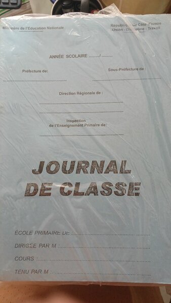 Journal de Classe Scolaire